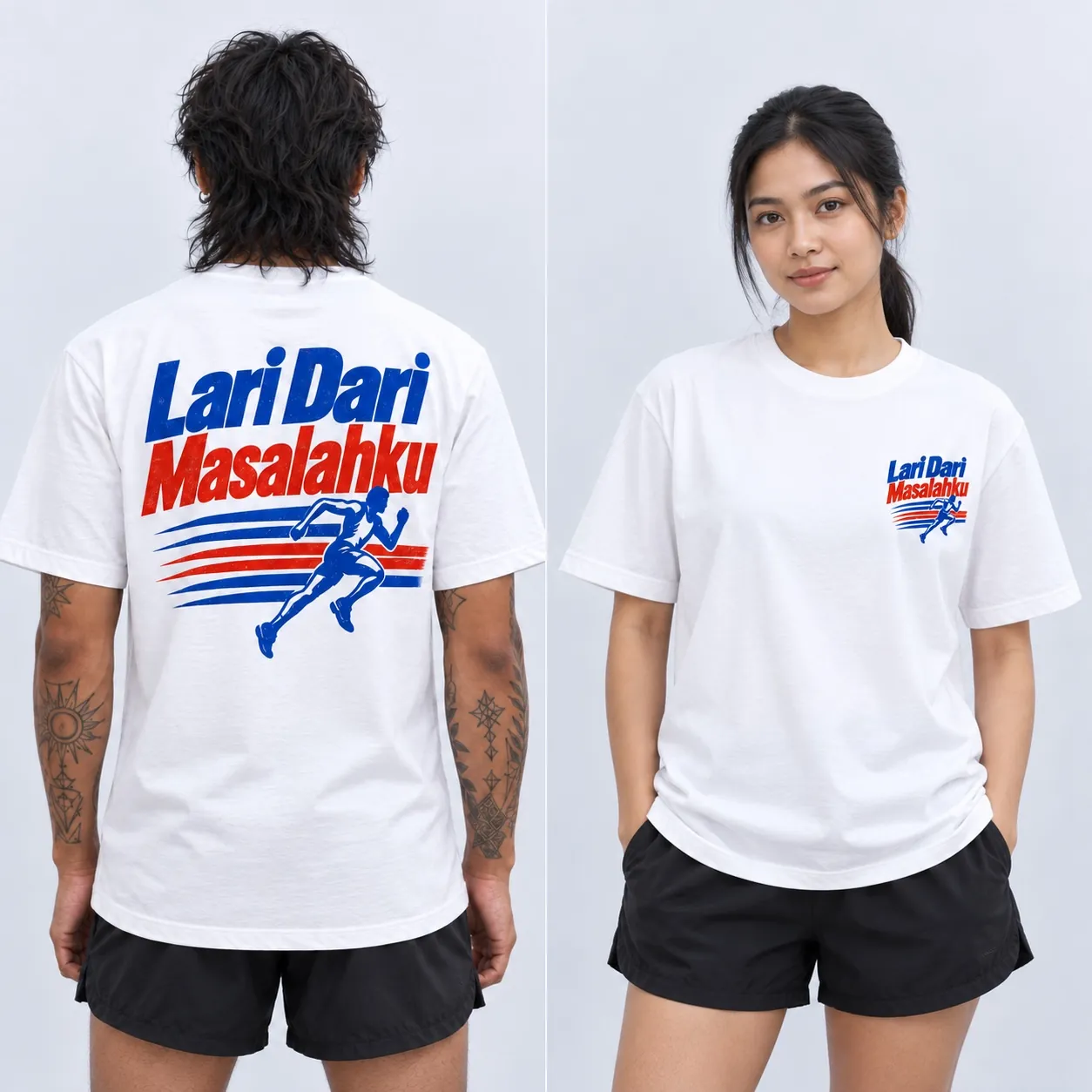 Female model · Front